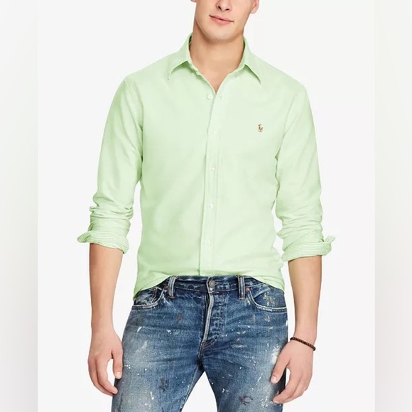 Ralph Lauren Classic Fit Button-Down Oxford Shirt - Picture 1 of 5